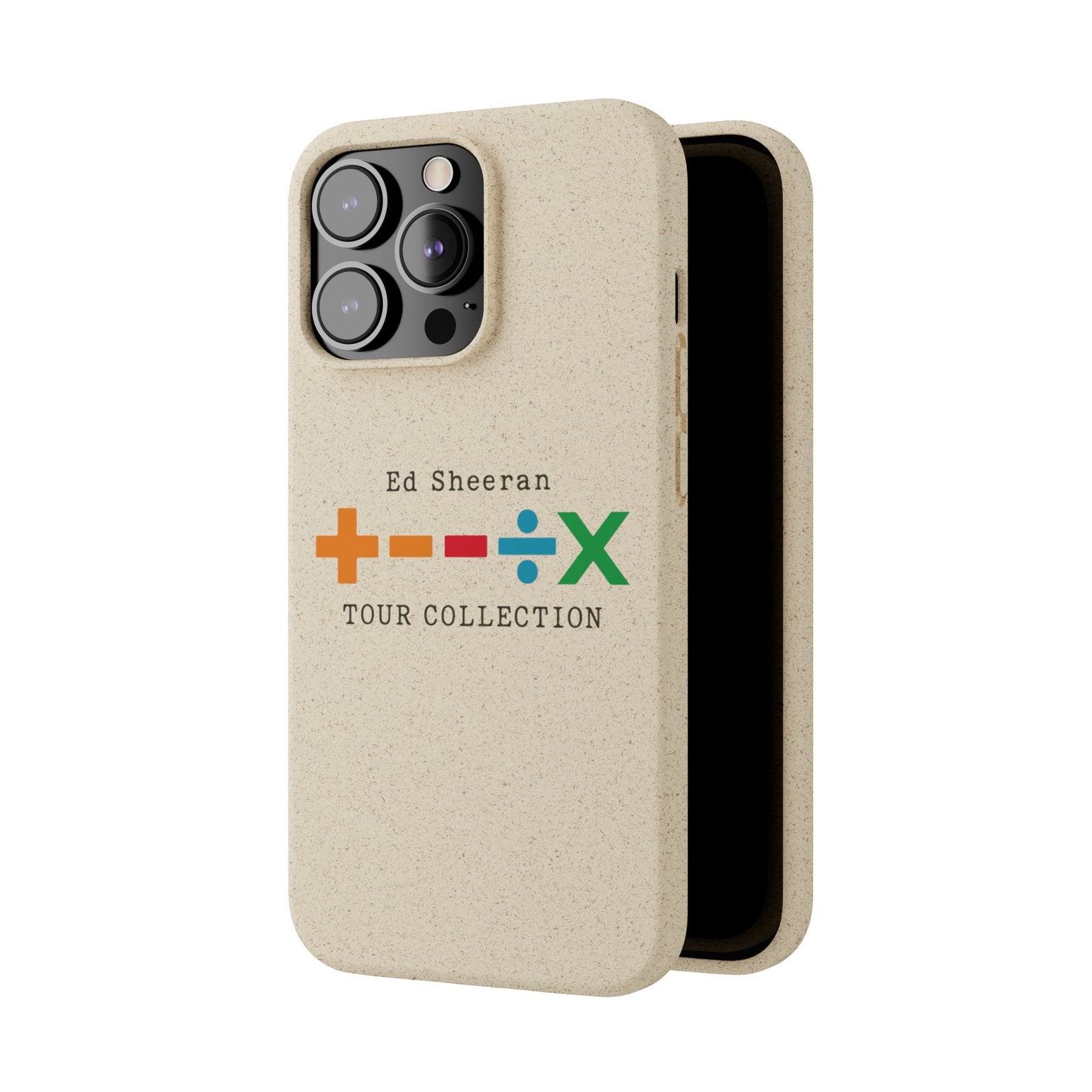 Biodegradable Cases for iPhone 12 to 16 Pro Max Showcasing – Ed Sheeran Edition