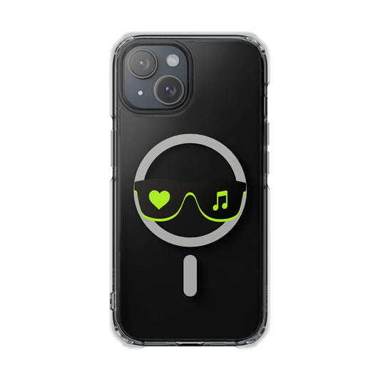 Neon Love Notes Magnetic clear Impact case