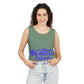World Tour Bubble Letter-Dyed Tank Top