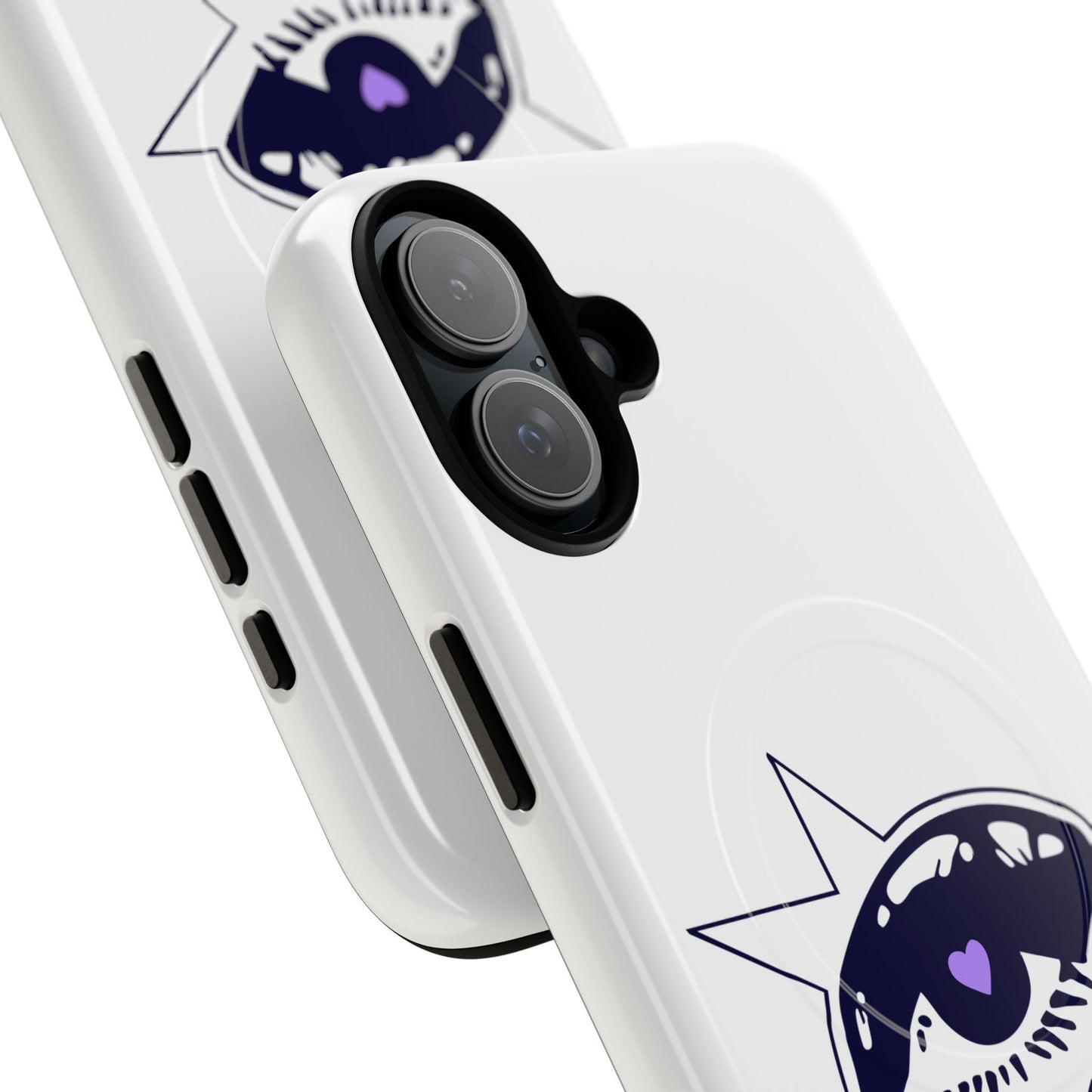 Purple Starry Eye Tough Magnetic phone case