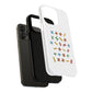 Minimalist Paw Print Tough Magnetic case