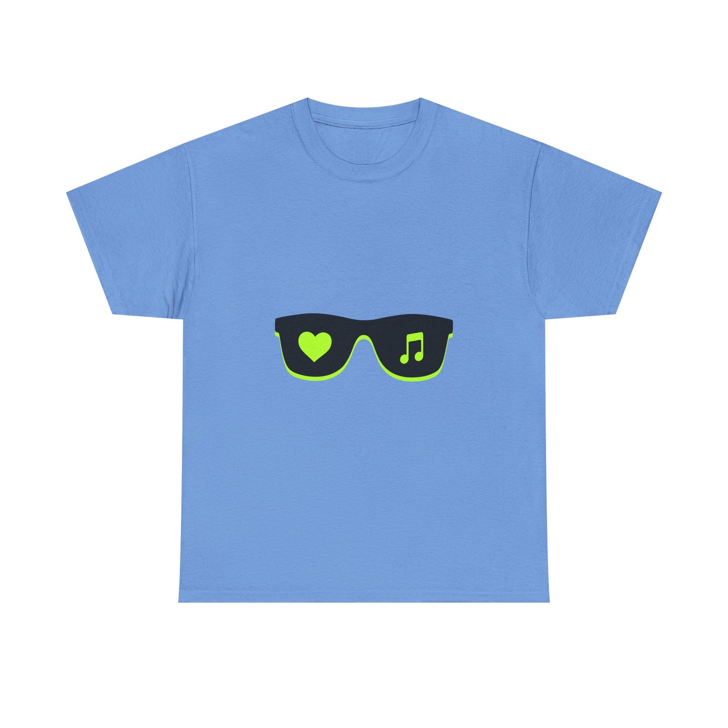 Neon Love Notes Unisex Heavy cotton tee