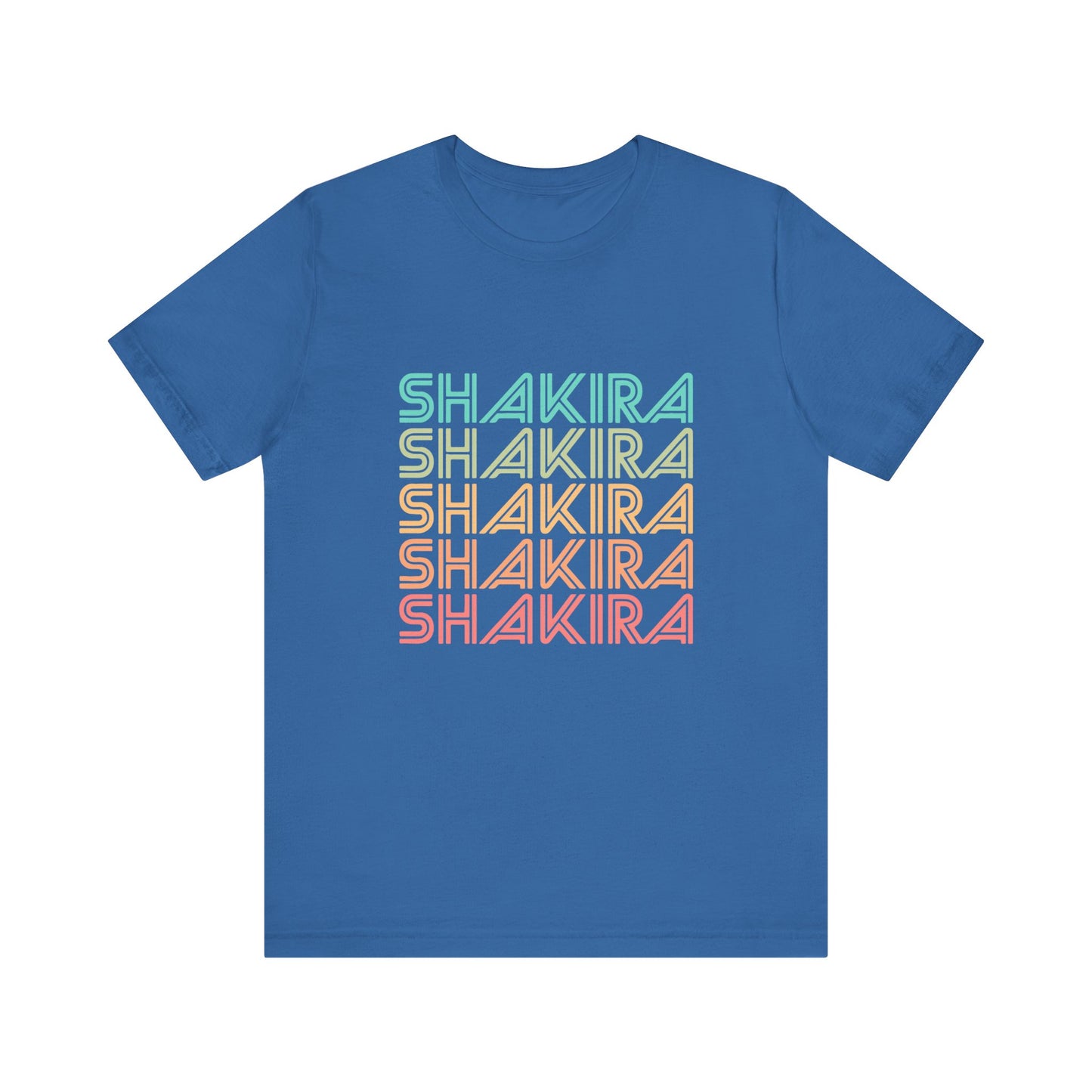 Retro Pop Lines Unisex jersey short sleeve tee