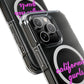 California Script Magnetic Clear Impact cases