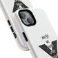 Abstract Paw and Brush Stroke Tough Magnetic case