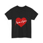 Heartbeat Love Unisex Heavy Cotton Tee