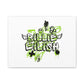 Grunge Angel Graffiti Matte Canvas