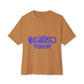 World Tour Bubble Letter-Oversized Tee