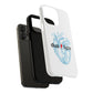 Electro Heart Illustration Tough Magnetic Case