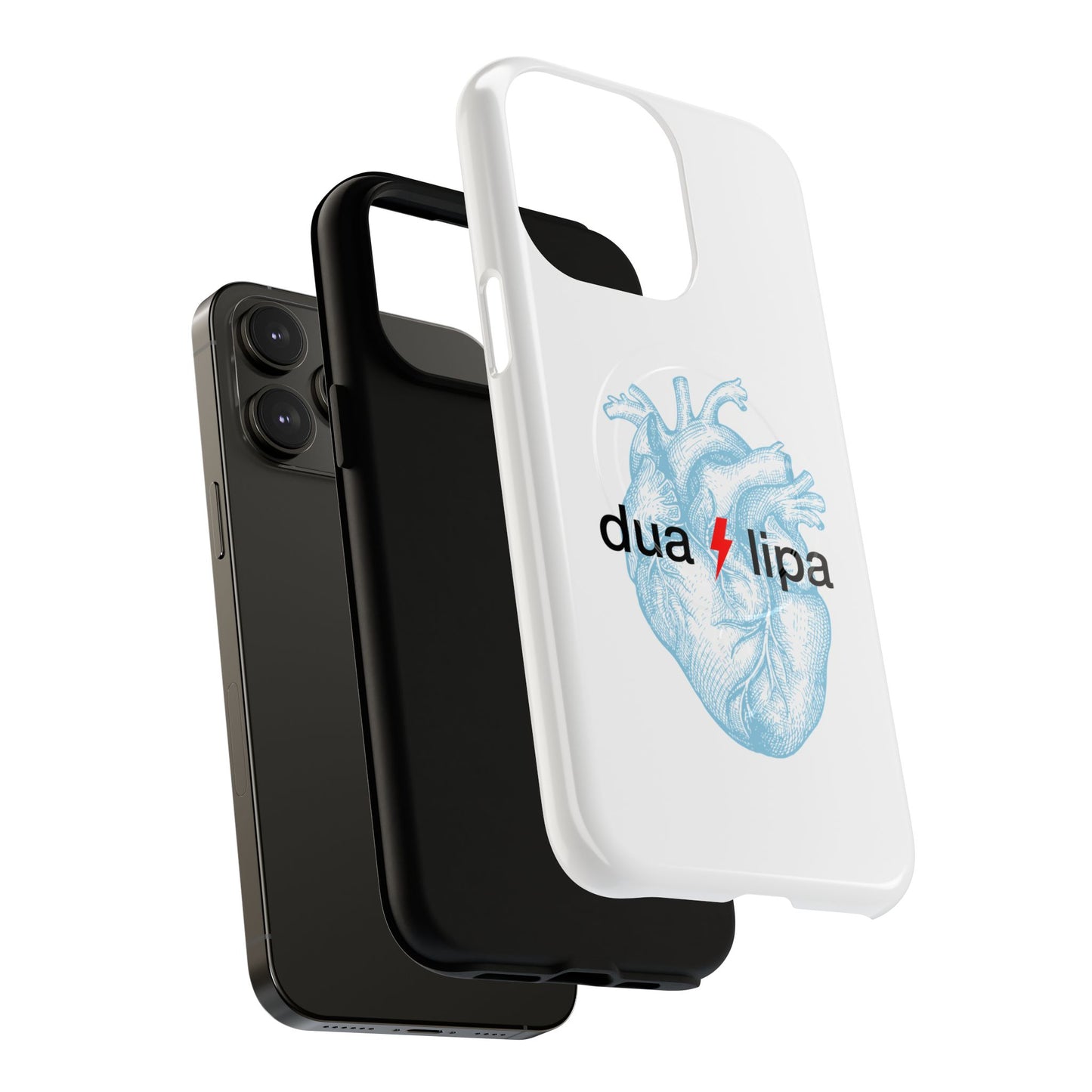 Electro Heart Illustration Tough Magnetic Case