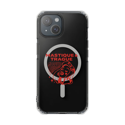 Fierce Femme in Red Clear Impact case