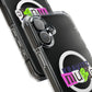 Mixed Tape Music Magnetic clear Impact case