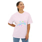 Pastel Universe Unisex Oversized Boxy Tee