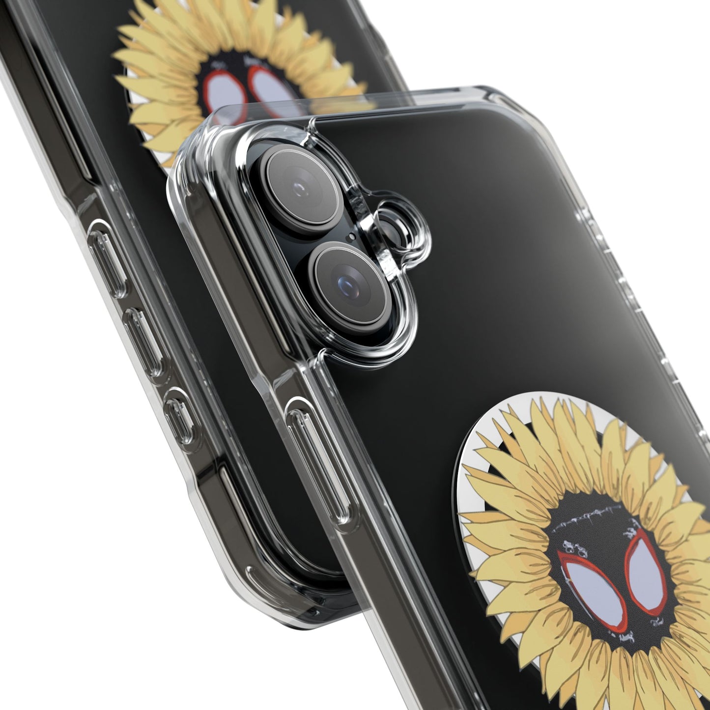 Sunflower Mask Illustration Magnetic Impact Case