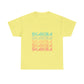 Retro Pop Lines Unisex Heavy cotton tee