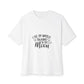 Night Talks Celestial Unisex Oversized Boxy Tee