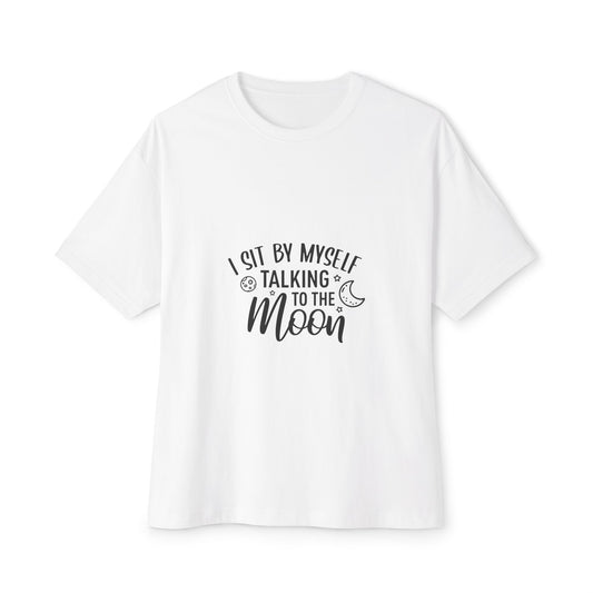 Night Talks Celestial Unisex Oversized Boxy Tee