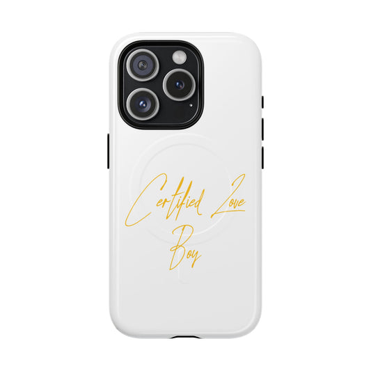 Certified Lover Boy Script Tough Magnetic Cases
