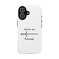 Yellow Outline Graffiti Tough Magnetic Case