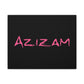 Handwritten Heart Doodle Matte Canvas