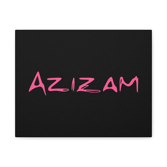 Handwritten Heart Doodle Matte Canvas