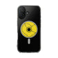 Minimalist Black Disc Outline Magnetic Impact Case