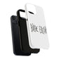 Twisted Ink Font Tough Magnetic Case