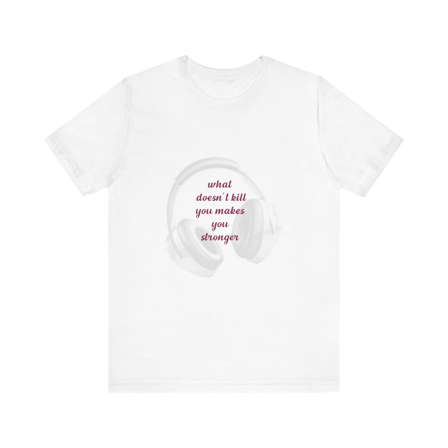 Stronger Soundwaves Unisex Jersey short sleeve tee
