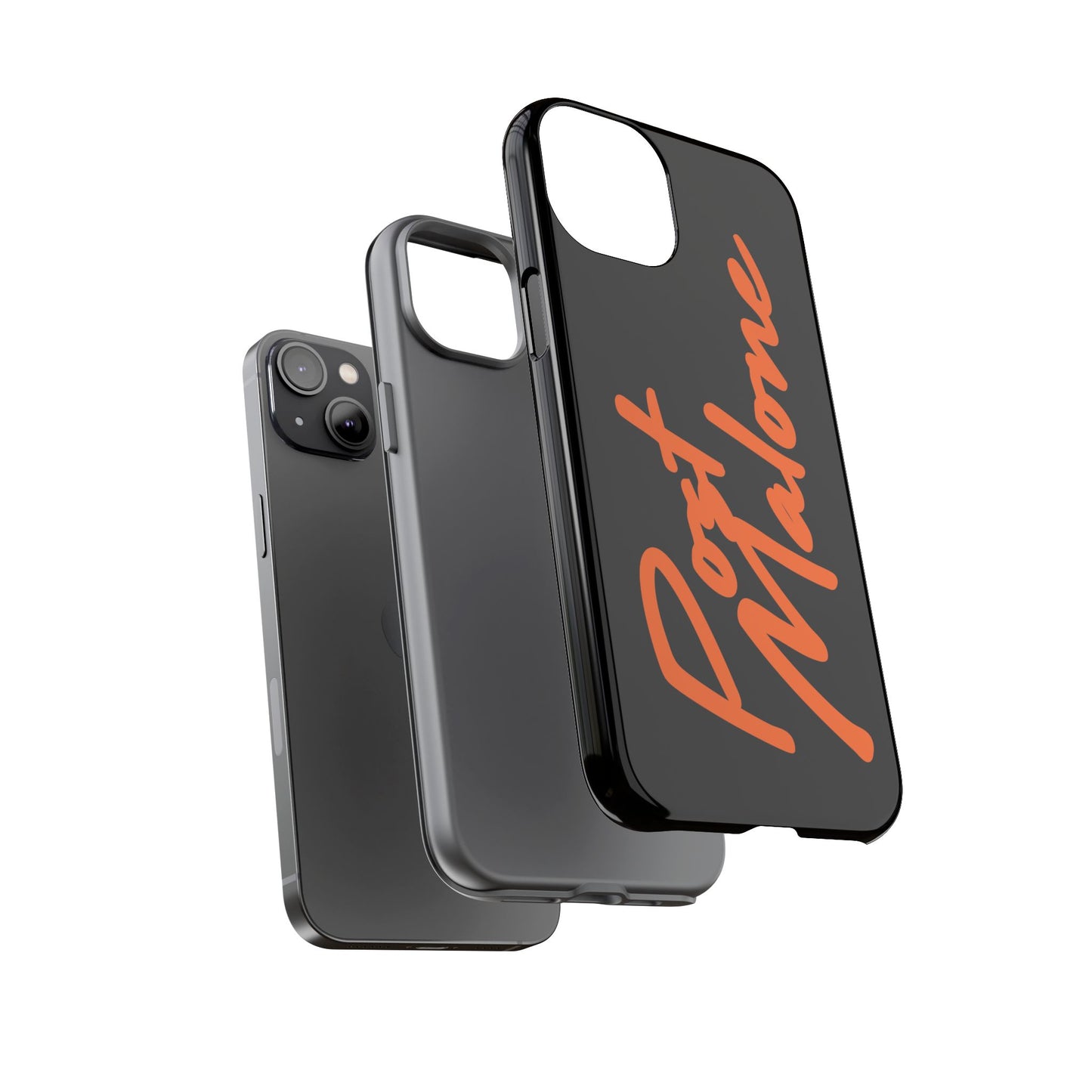 Tough iPhone Case (12–16 Pro Max) – Post Malone Name Design