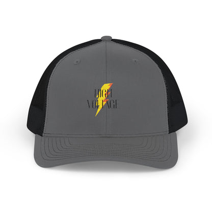 Electric Anthem Graphic Snapback Trucker Cap