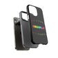 Premium Tough Case for iPhone 12 to 16 Pro Max Showcasing Coldplay’s Signage