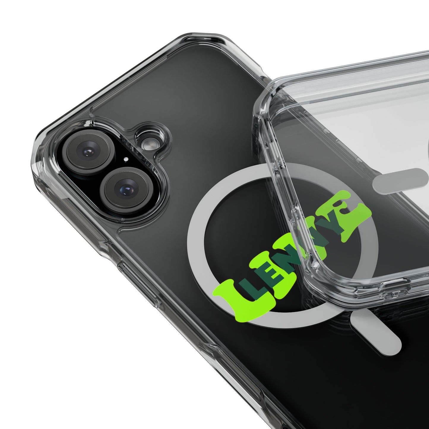 Live Lenny Pop Magnetic clear Impact case