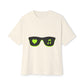 Neon Love Notes Unisex Oversized Boxy tee