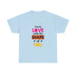 Orange Divide Symbol Unisex Heavy Cotton Tee