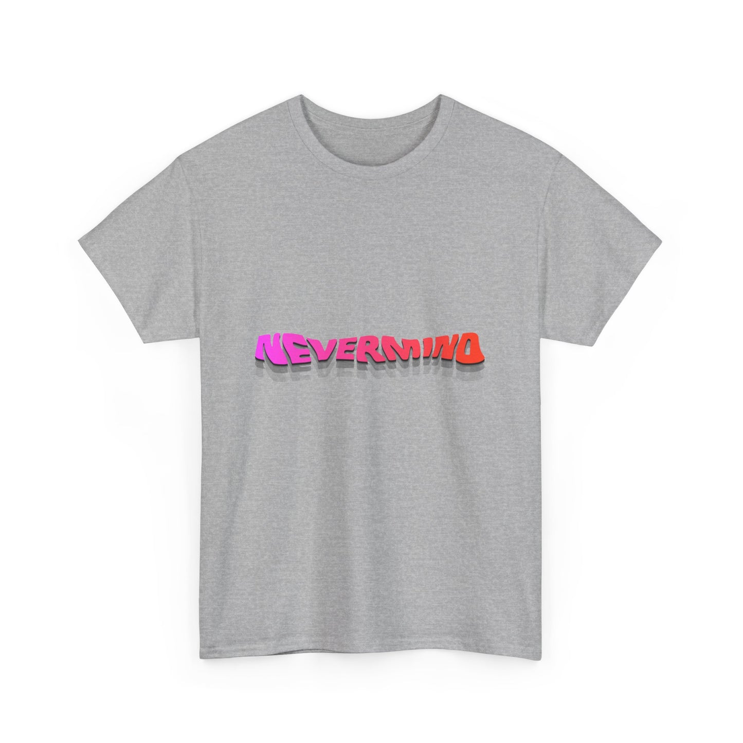 Wavy Groovy Typography Unisex Heavy Cotton Tee