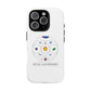 Colorful Planetary Orbit Diagram Tough Magnetic Case