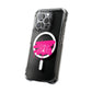 Electric Graffiti Drip Magnetic clear Impact case