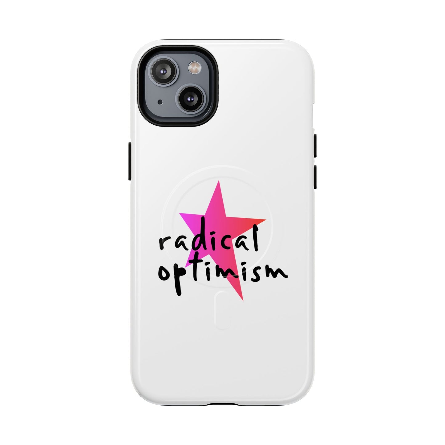 Flame Script Statement Tough Magnetic Case