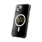 Abstract Black Barbed Wire Magnetic Impact Case