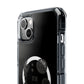 Ocean Wave with Heart Outline Magnetic Clear Impact Case