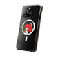 Abstract Guitar Sketch Magnetic Clear Impact Case