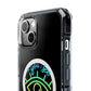 Vibrant Eye and Text Magnetic Clear Impact case