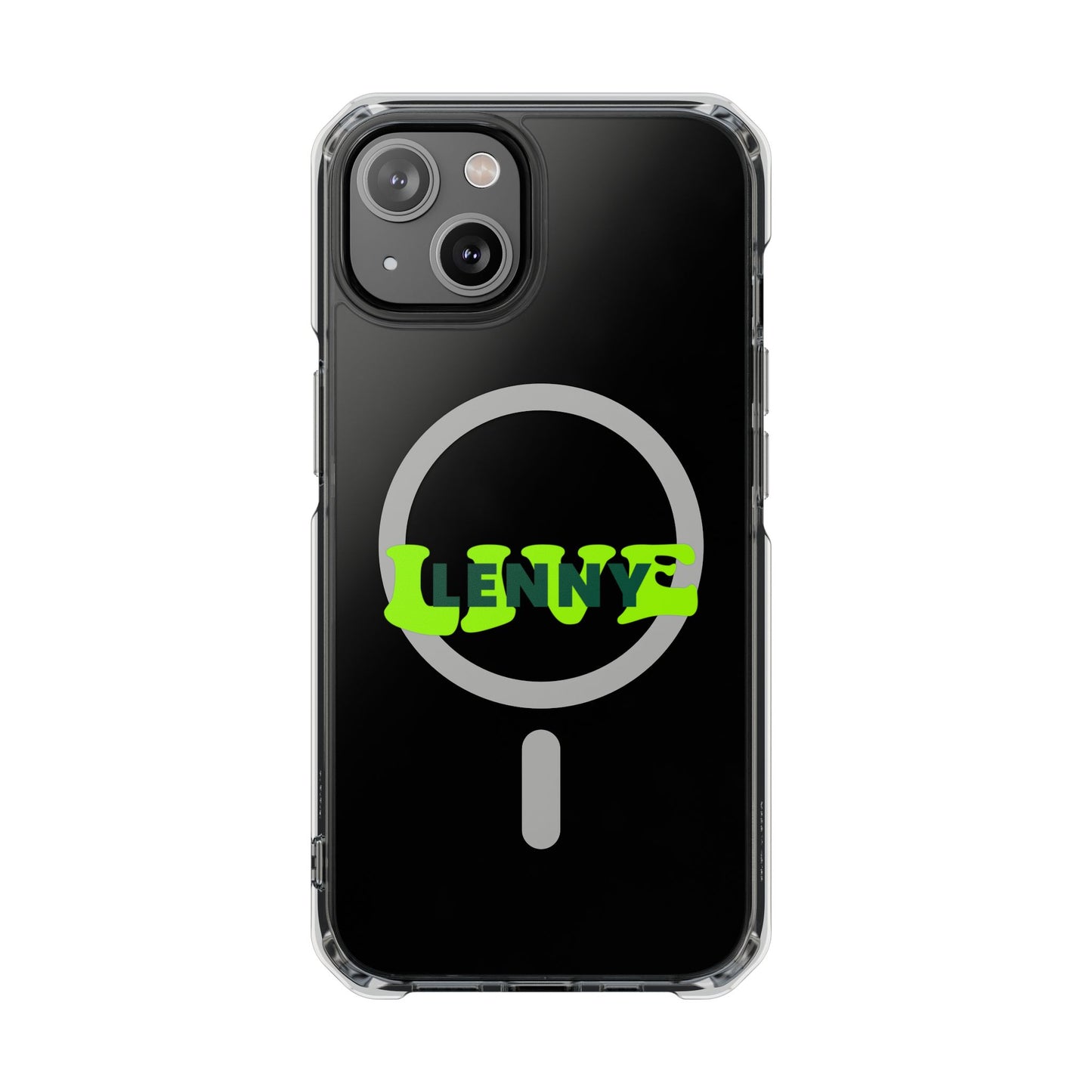 Live Lenny Pop Magnetic clear Impact case