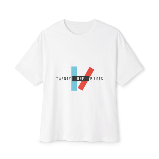 Parallel Vibe Unisex Oversized Boxy Tee