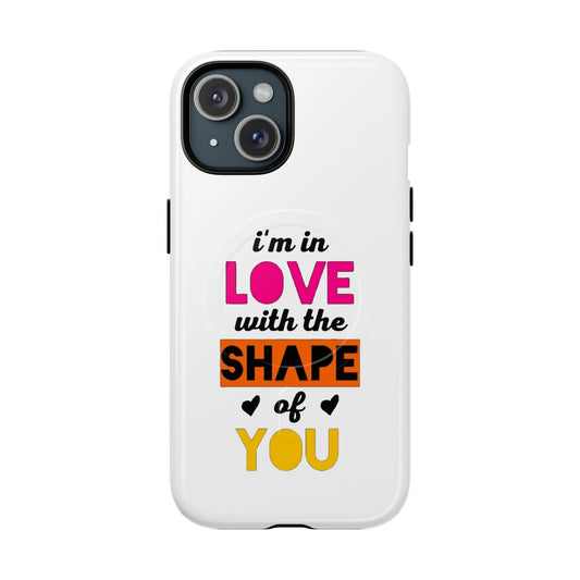 Orange Divide Symbol Tough Magnetic case