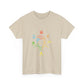Minimalist Divide Symbol with Brush Unisex Heavy Cotton Tee