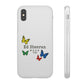 Flexi Case – Ed Sheeran butterfly edition (iPhone X–16 Pro Max)