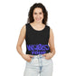World Tour Bubble Letter-Dyed Tank Top