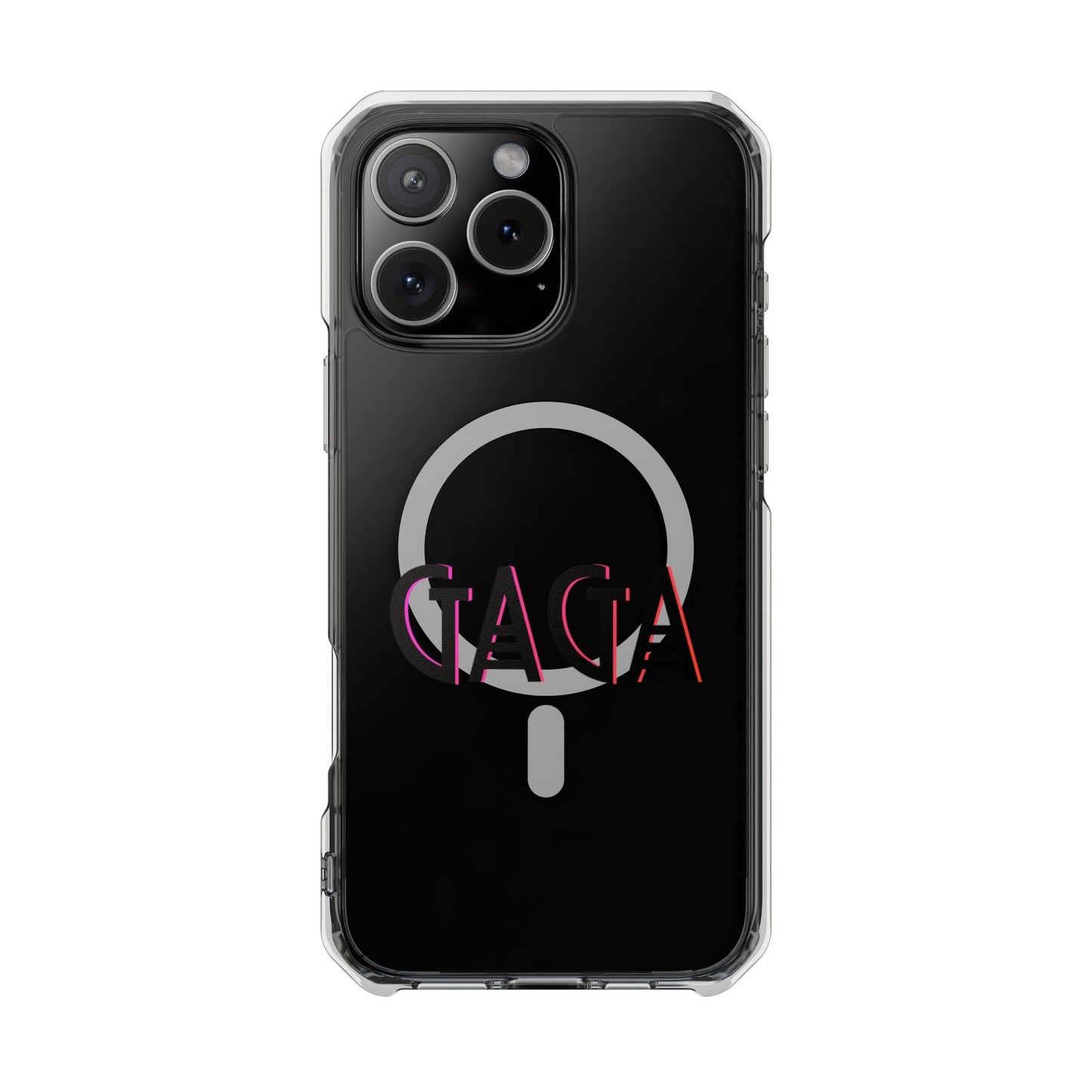 Electric Neon Magnetic clear case