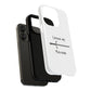 Yellow Outline Graffiti Tough Magnetic Case